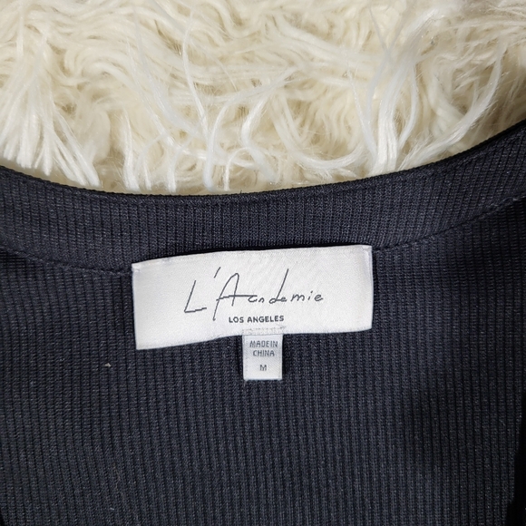 L'Academie The Esperanza Maxi Dress in Black Medium - Picture 7 of 12